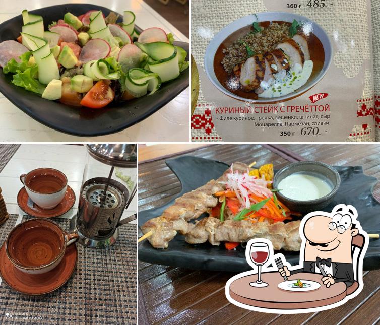 Еда в "Якитори - Самовар"