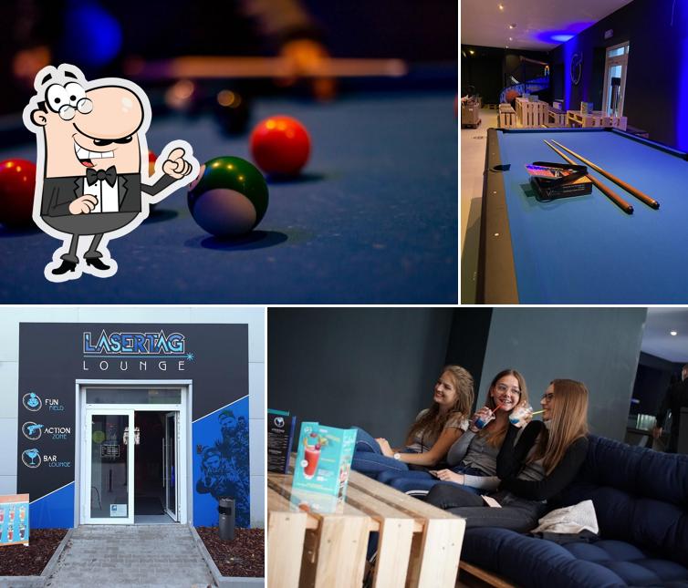 Lasertag & Lounge Leer