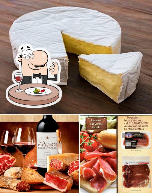 Deguste Frios e Vinhos