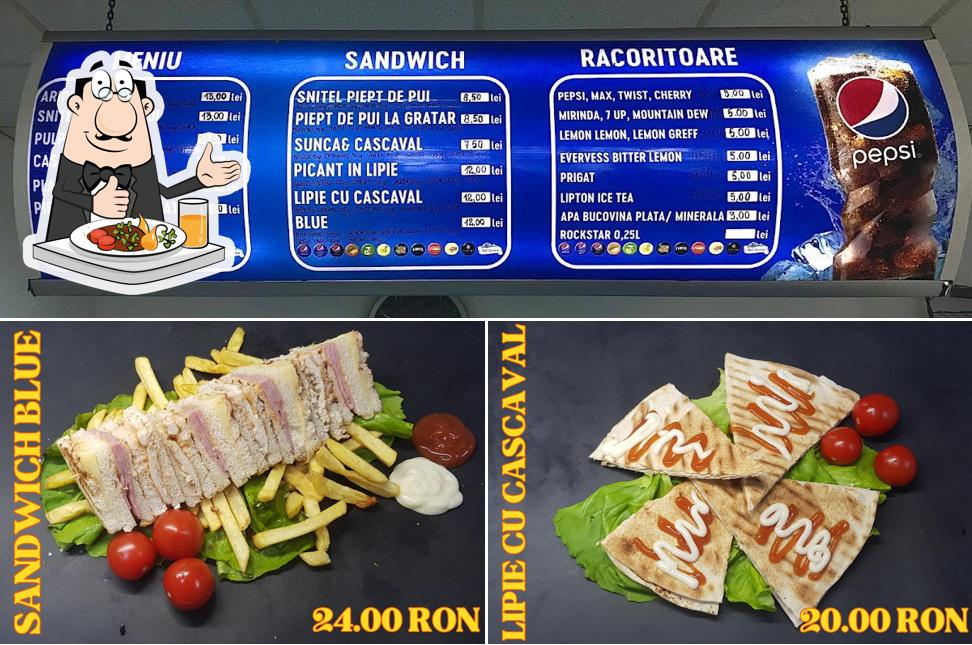 Fast Food Blue