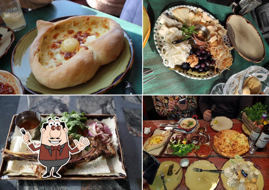 Блюда в "Грузинском ресторане Супра"