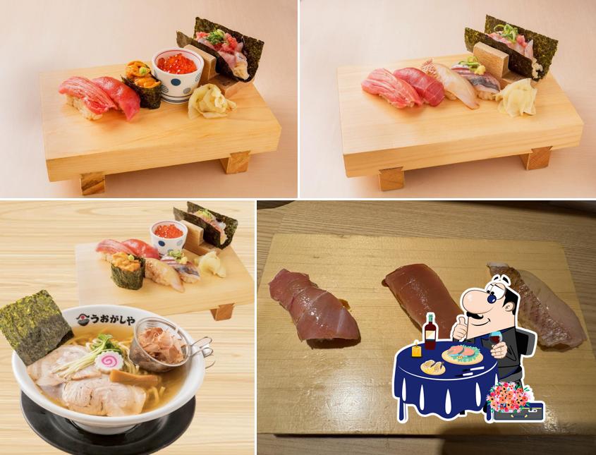 Sushi to Ramen Uogashiya Shimbashi