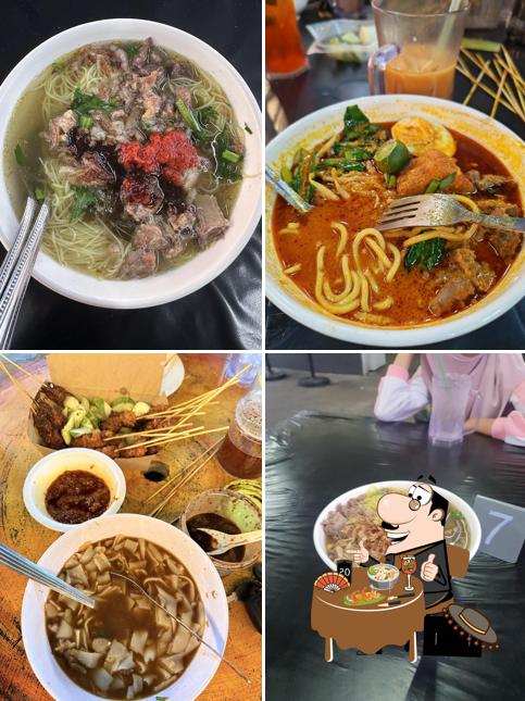 Bihun Sup Daging Selambak Ayer Hitam