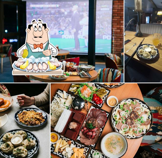 Устрицы в "Ташкент"