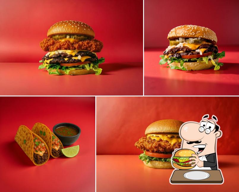 Three Burgers