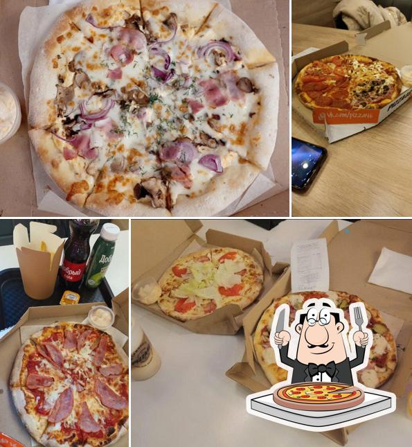 Попробуйте разные виды пиццы