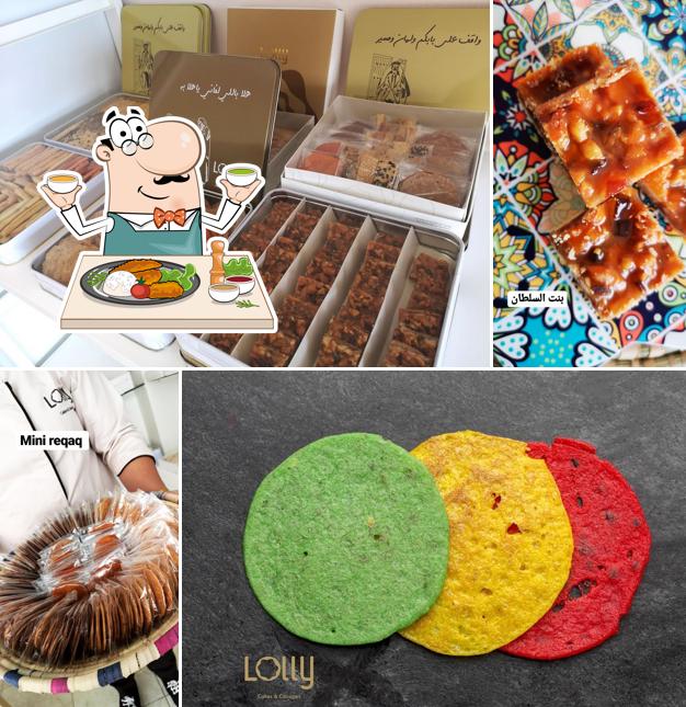 Lolly cakes and canape