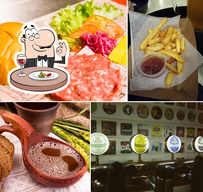 Блюда в "Пивоварне "Ховрино""