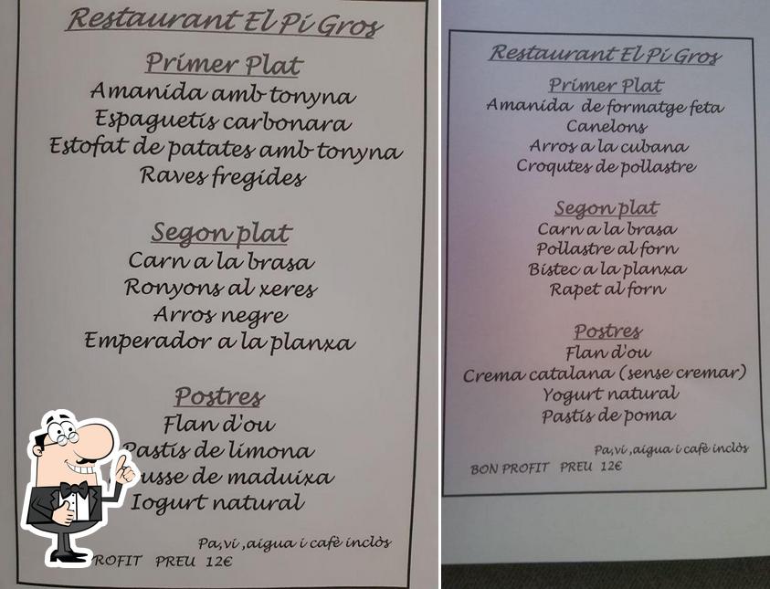 Restaurant El Pi Gros