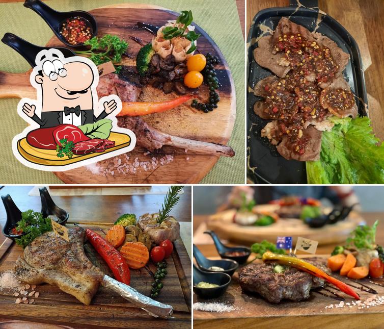 Meat Station หรู ริม ทาง