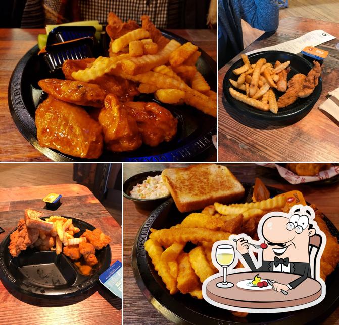 Zaxbys Chicken Fingers & Buffalo Wings
