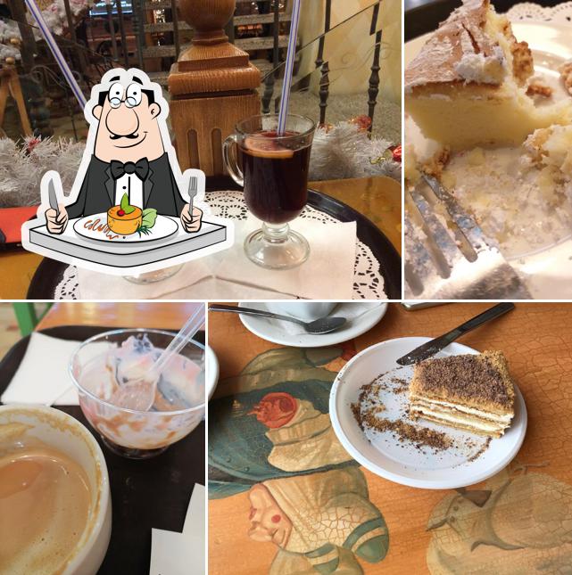 Шоколадный мусс в "Донна Клара"