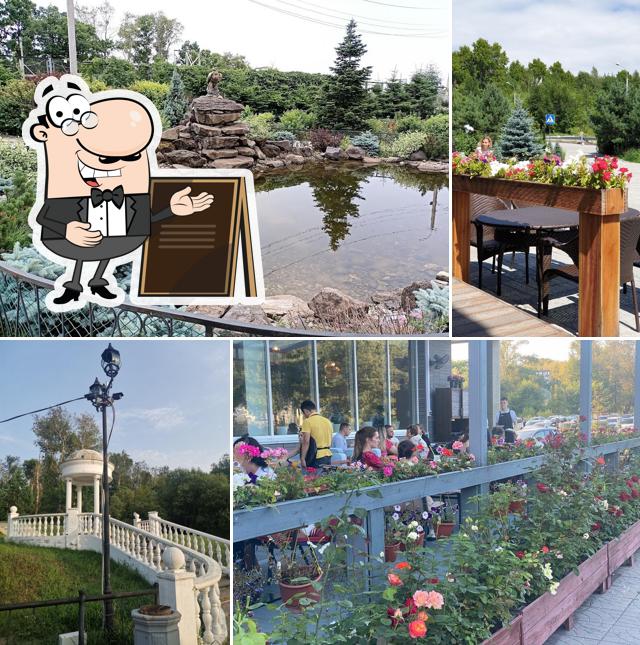 Наслаждайтесь пейзажем, который открывается из "Корицы и мяты"