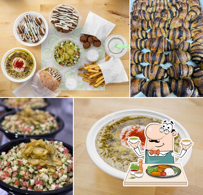 Mia's Meals - Falafel Bar - Kosher Vegan
