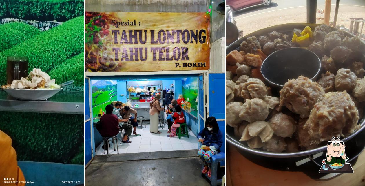 Tahu Lontong/Telor Pak Rokhim