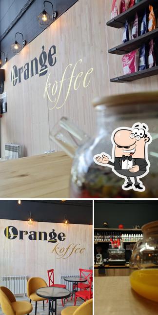 Orange koffee