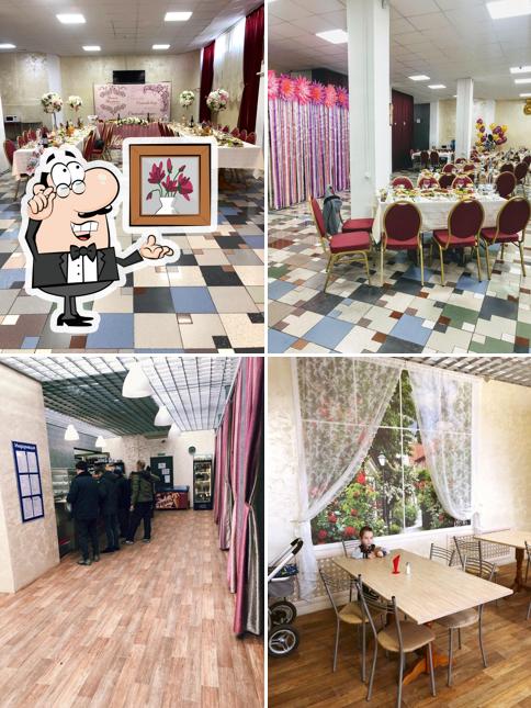 Посмотрите на внутренний интерьер "Раздолья"