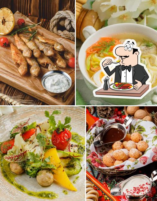 Еда в "Рыбацкой деревне"