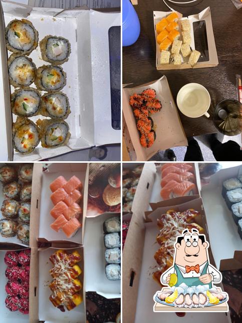 Устрицы в "Раз Два Еда"