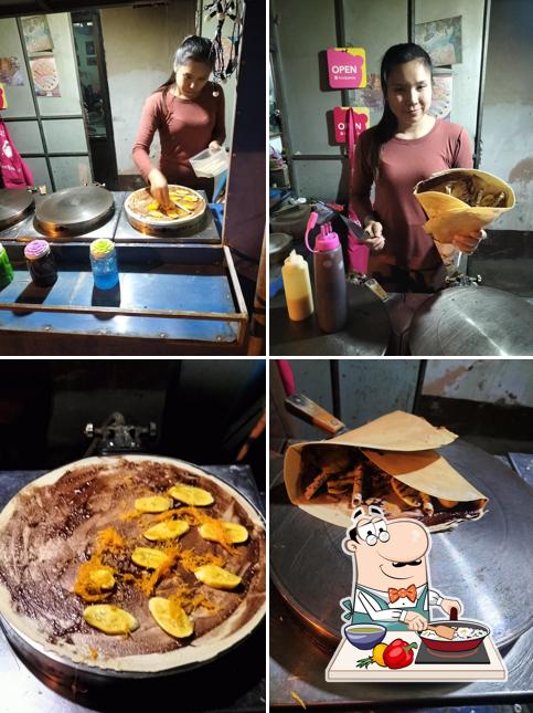 Japanese Crepe. and sim card