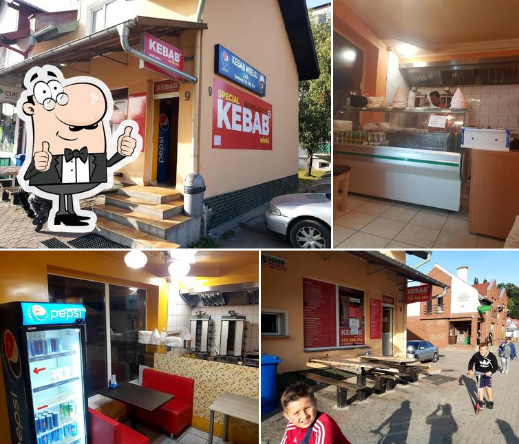 Mega wielki kebab Ostróda
