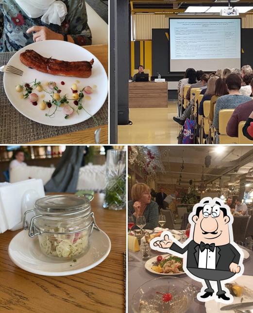 Интерьер "Ресторана «Гуси-Лебеди»"