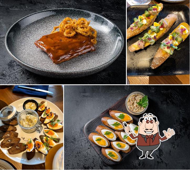 Блюда в "Brasserie Lambic"