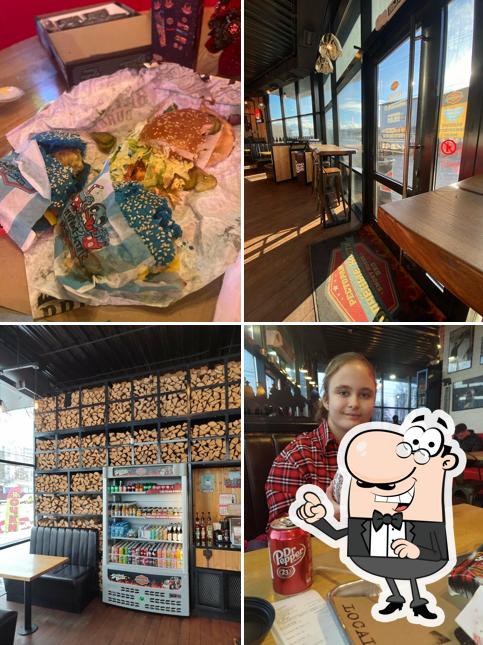 Интерьер "Копчёные кости"