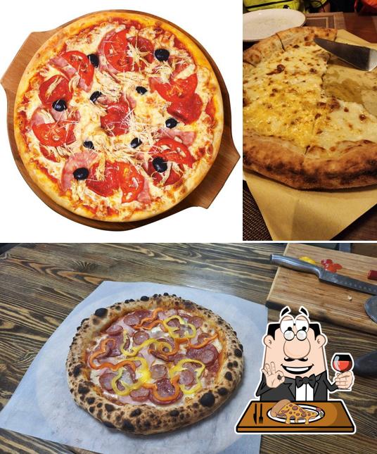 Закажите разные варианты пиццы