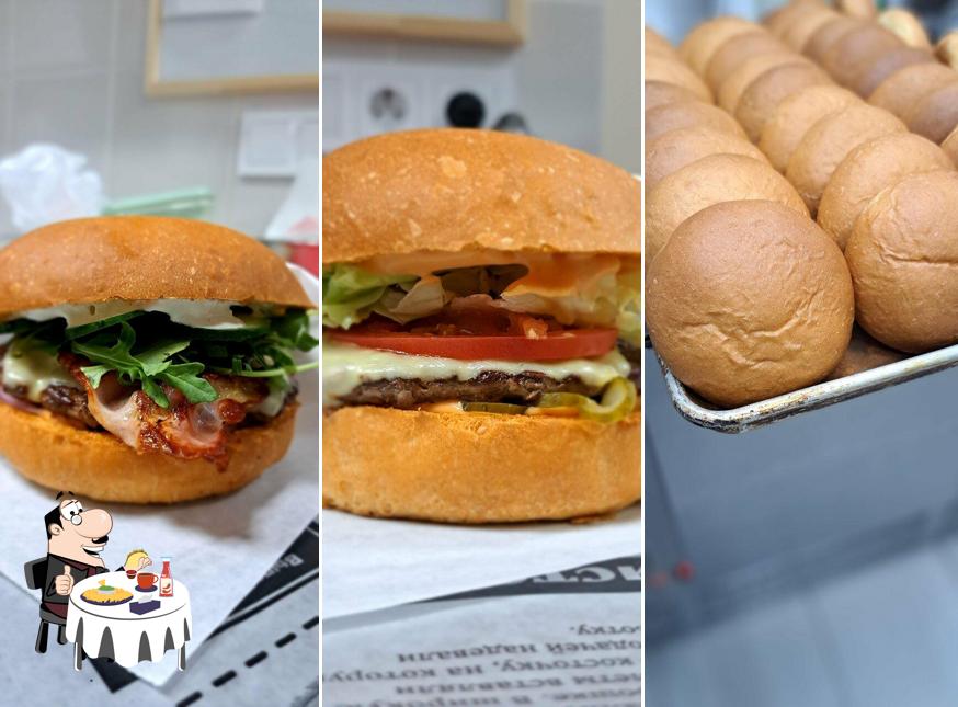 Побалуйте себя гамбургером в "Одной левой"