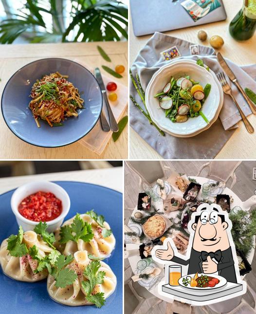 Блюда в "Московском Небе"