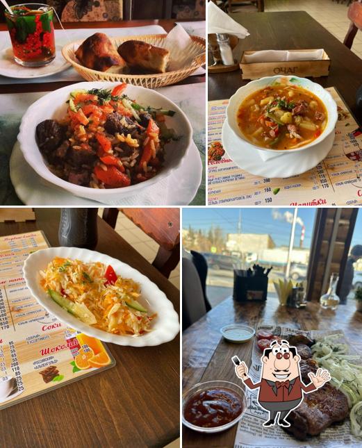 Еда в "Шашлычной Очаг"