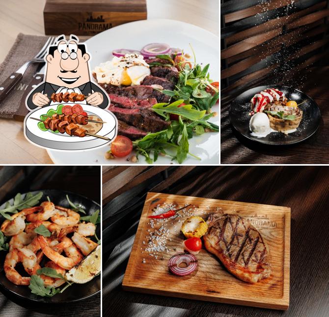 Блюда в "Стейк-Хаусе Panorama"