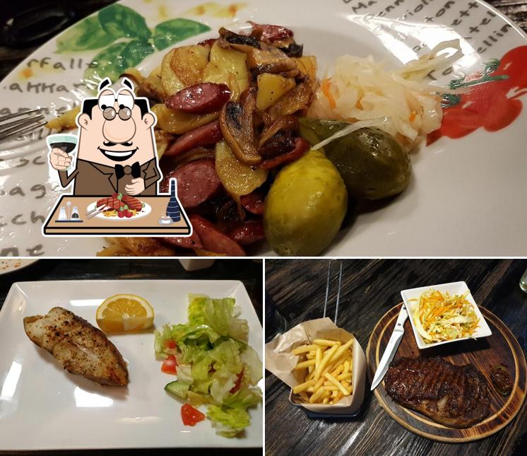 Закажите блюда из мяса в "Ресторан Кинза мания"