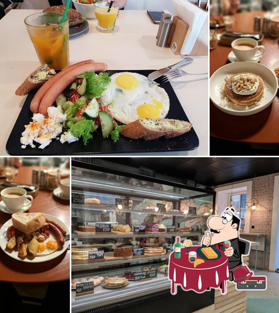 Вафли в "Pan&Cake"