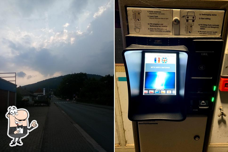 Markenfreie Tankstelle