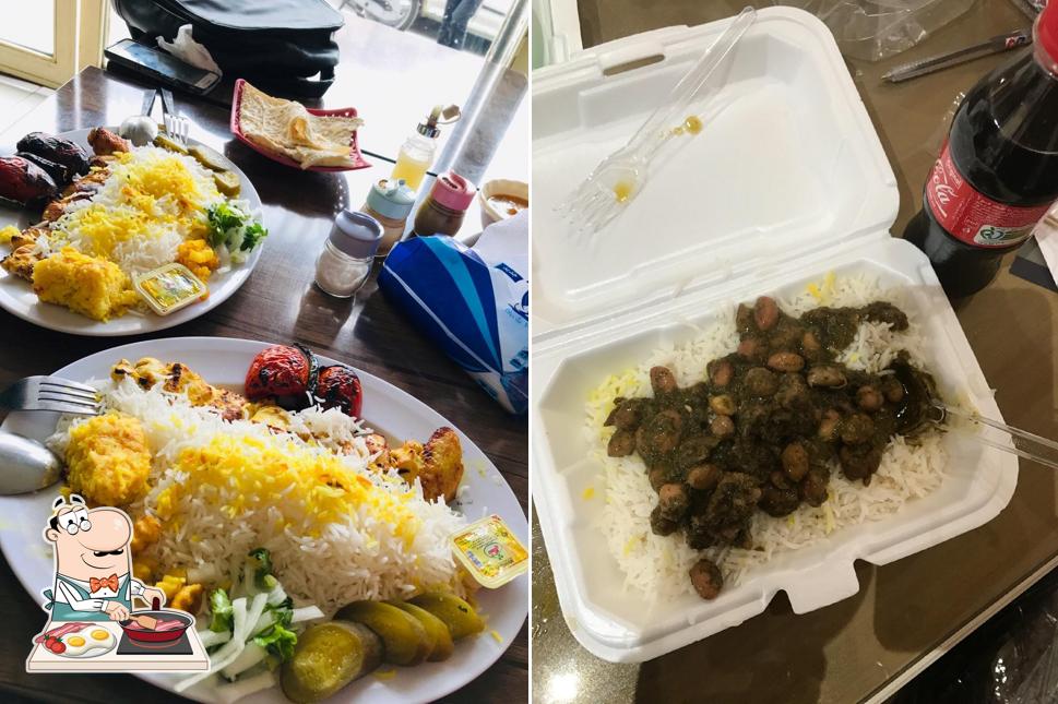 غذای اماده من و بابا