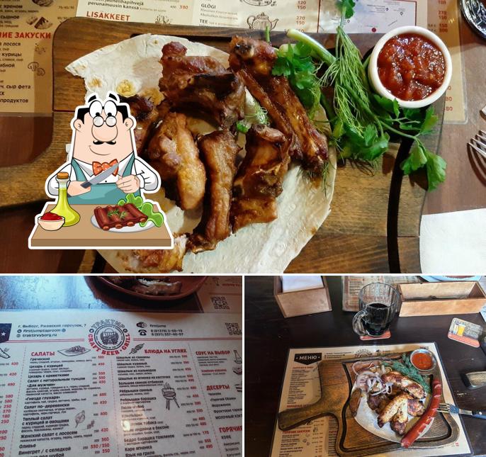Свиные ребрышки в "Трактире на Ржевском"
