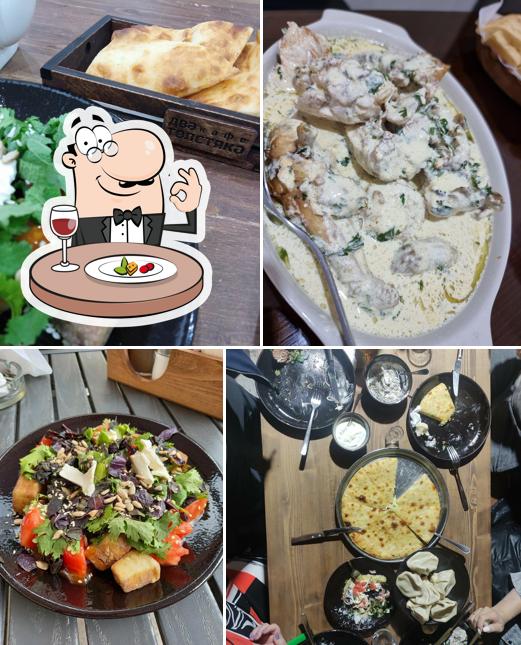 Еда в "Две толстяка"