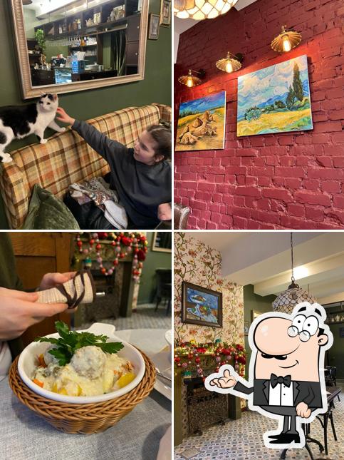 Посмотрите на внутренний интерьер "Кафе Буфет"