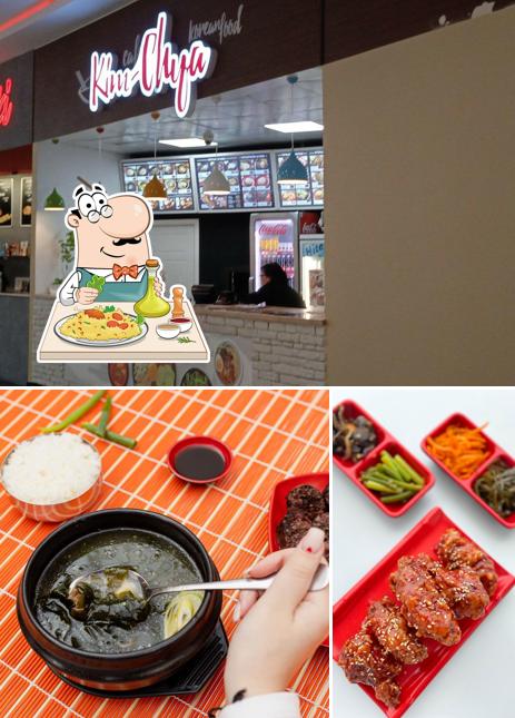 Блюда в "Киме-Чя кафе"