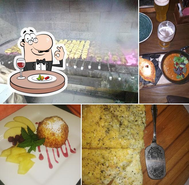 Блюда в "Парусе"