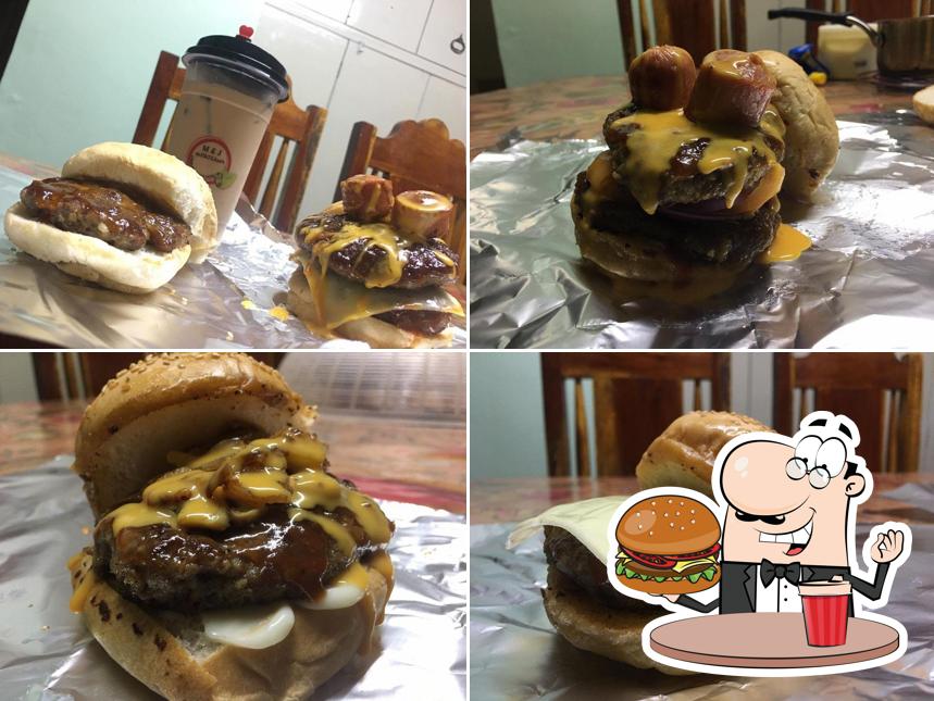 Yopha Burgers and M&J milkteaser