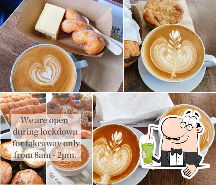 Egg wash bake shop