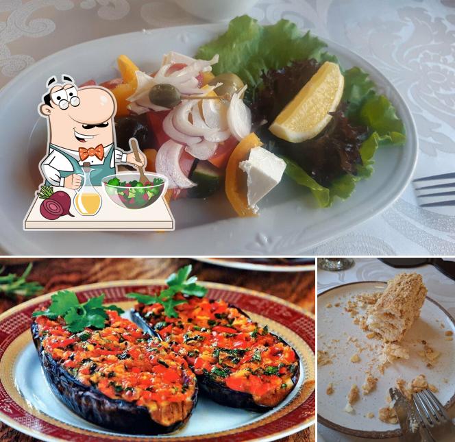 Свекольный салат в "Ресторане Алеме"