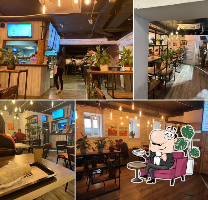 Интерьер "Шаурмы Marsel"