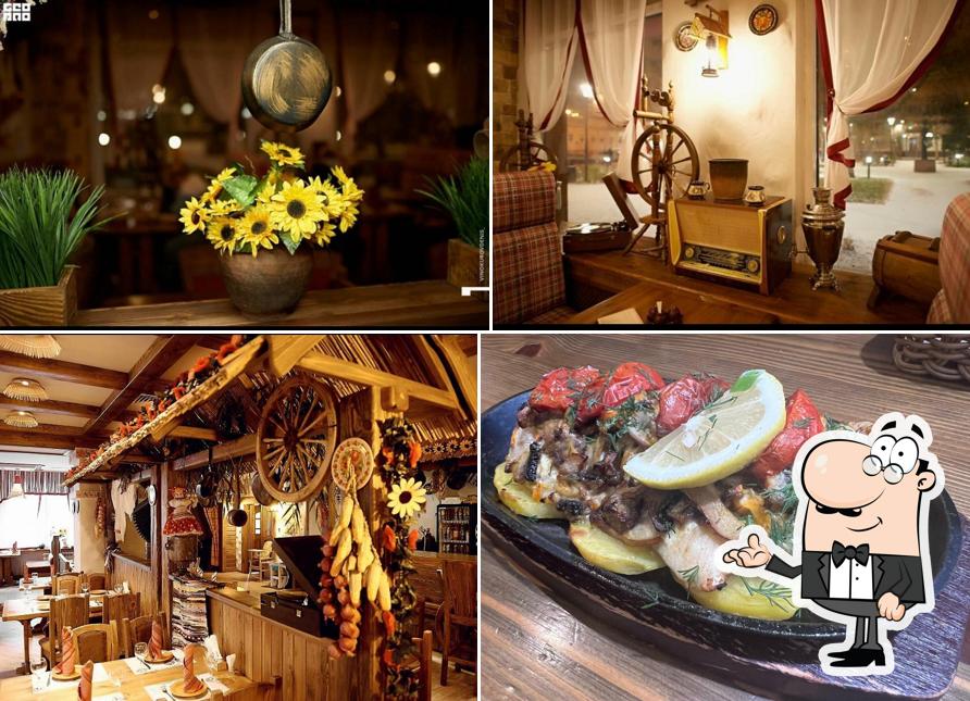 Посмотрите на внутренний интерьер "Корчмы"