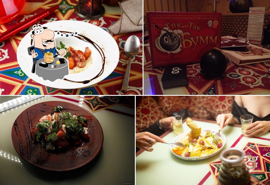 Еда в "Омаре Хайяме"