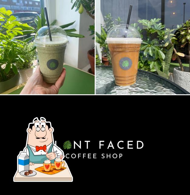 Plant Faced Coffee Shop