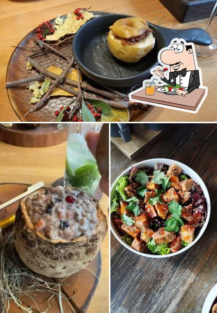 Еда в "Оранжерее"